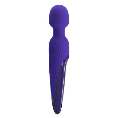 Фиолетовый wand-вибратор Antony-Youth - 26 см. Длина: 26 см. Диаметр: 4.8 см. Эта сверхмощная насадка для тела обещает незабываемые ощущения. Он имеет 7 режимов вибрации и 5 скоростей на ваш выбор, а также функцию нагрева до 48 ℃, которая подарит вам незабываемые ощущения. Изготовленный из медицинского силикона с гладкой текстурой, он оснащен тремя простыми кнопками управления, которые приводят в действие вибрирующую головку, закрытую роскошной чашечкой. Он идеально подходит для самой интенсивной интимной стимуляции, которую вы когда-либо испытывали. Страна: Китай. Материал: силикон. Батарейки: встроенный аккумулятор.
