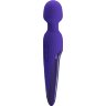 Фиолетовый wand-вибратор Antony-Youth - 26 см.
