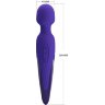 Фиолетовый wand-вибратор Antony-Youth - 26 см.