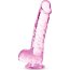 Розовый фаллоимитатор 6 Inch Crystalline Dildo - 15,2 см. - Розовый фаллоимитатор 6 Inch Crystalline Dildo - 15,2 см.